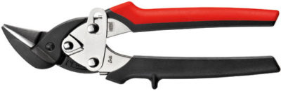 Shape and straight cutting snips, small and manoeuvrable